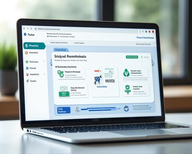 E-öğrenme Platform Arayüzü